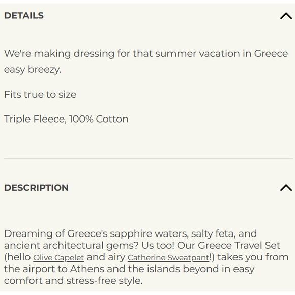 Frank & Eileen GREECE TRAVEL SET Olive Capelet Catherine Pants Navy M NWT $382 - Picture 9 of 10